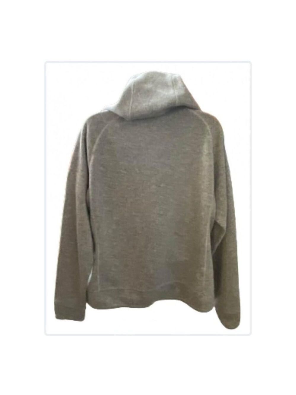 The North Face Women's XL Gray Full-Zip Hoodie Sweatshirt - Picture 3 of 5